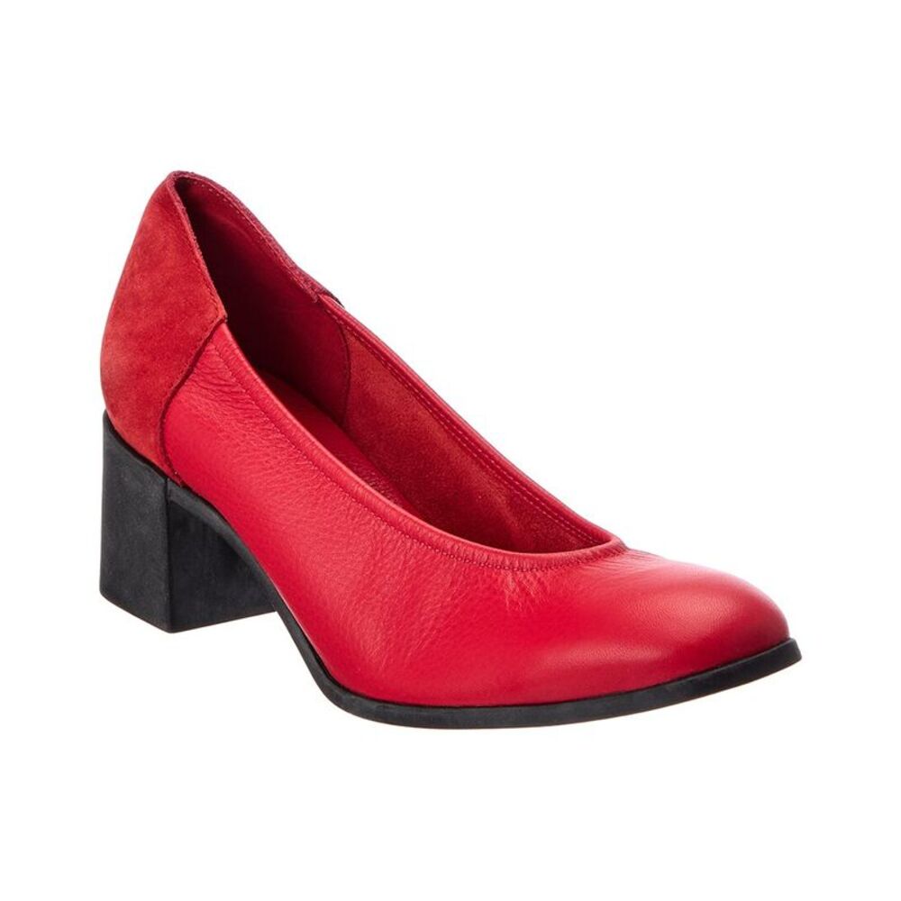 Arche Teobao Leather Pump, Red